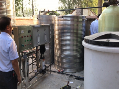 宿州外國語學校反滲透凈水設備